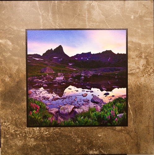 Click to view detail for Last Light Ice Lakes Basin 12x12 $90